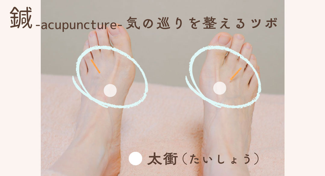 太衝のツボ
