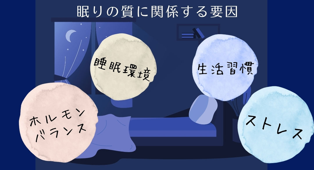不眠の原因